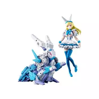 Kotobukiya Megami Device Chaos & Pretty Alice Высота приблизительно. Пластиковая модель 150 мм в масштабе 11