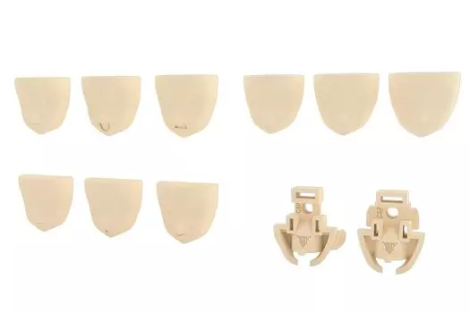 KOTOBUKIYA Megami Device MSG 04 Набор для лица для Chaos & Pretty Skin Color A Высота примерно. Пластиковая модель 19 мм в масштабе 11