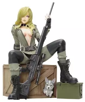 Kotobukiya Metal Gear Solid Bishoujo Sniper Wolf Scale PVC Painted Finished Figure 1/7