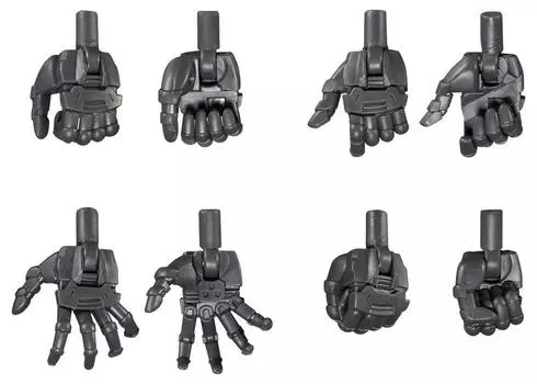 KOTOBUKIYA Modeling Support Goods Hand Unit Round Finger Hand Neo NON Scale Plastic Model M.S.G