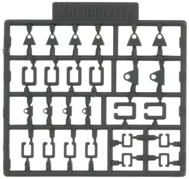 Kotobukiya Modeling Support Goods Plastic Unit Hook Plastic Model Parts P130R M.S.G Non-Scale