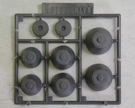 Kotobukiya Modeling Support Goods Plastic Unit Vernier Nozzle IV Plastic Model Parts P122R M.S.G Non-Scale