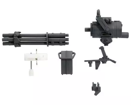 KOTOBUKIYA Modeling Support Goods Weapon Unit 20 Gatling Gun Total Length 140mm Plastic Model M.S.G Approx. Non-Scale