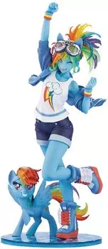 Kotobukiya My Little Pony Rainbow Dash Limited Edition Красивая статуэтка девушки