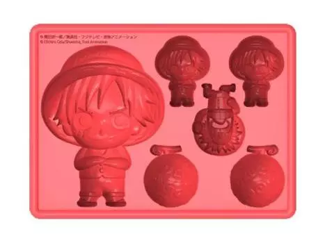 Kotobukiya One Piece Силиконовый Поднос Для Льда Луффи Персонаж Товары Для Кухни