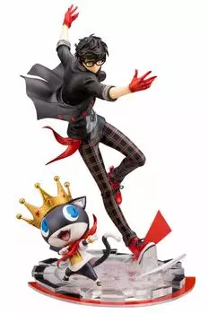 Kotobukiya Persona 5 Dancing Star Night ARTFX J Главный герой и Моргана 18 масштаб ПВХ окрашенная готовая фигурка