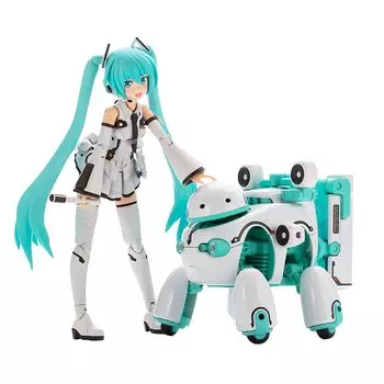 Kotobukiya Рамка Музыкальная девушка Хацунэ Мику [Maruttoise Ver.] с TAMOTU [Miku Ver.] Высота примерно. 150 мм Немасштабная пластиковая модель Цвет литья FG145