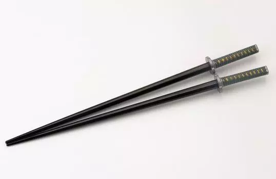 Kotobukiya Samurai Chopsticks Japanese Sword Yoshihiro Shimazu with sword stand type chopstick rest