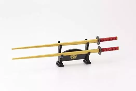 Kotobukiya Самурайские палочки для еды Японский меч Курода Канбэй Подставка для меча Тип подставки для палочек для еды в комплекте