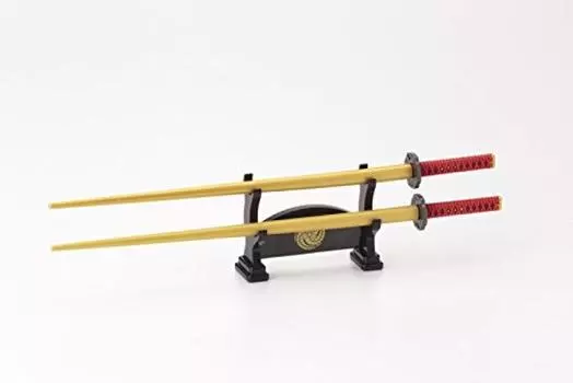 Kotobukiya Самурайские палочки для еды Японский меч Курода Канбэй Подставка для меча Тип подставки для палочек для еды в комплекте