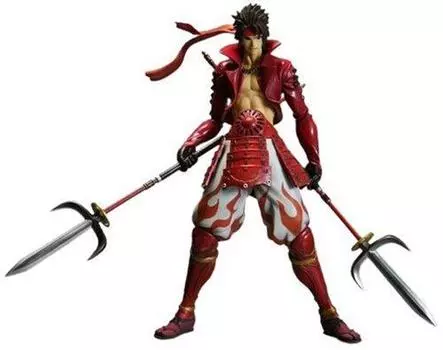 Kotobukiya Sengoku BASARA2 Статуэтка Sengoku Юкимура Санада Готовое изделие из окрашенного ПВХ с функцией голоса Немасштабируемое