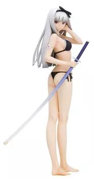 Kotobukiya Shining Hearts Urayukihime scale PVC окрашенный готовый продукт - версия купальника - 1/7 фиолетовый