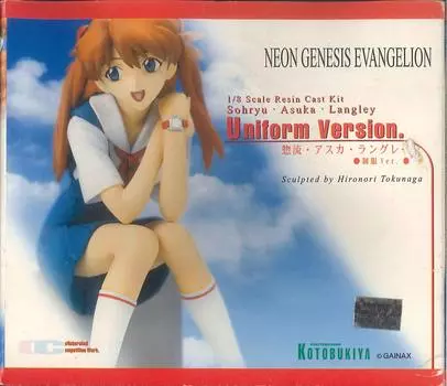Kotobukiya Soryu Asuka Langley Uniform Resin assembly kit 1/8 Ver.