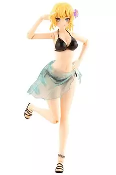 KOTOBUKIYA Sosai Garden Ritsuka Saeki Прическа Высота 158 мм пластиковая модель для девочек [Купальник] Вер. приблизительно. 1/10