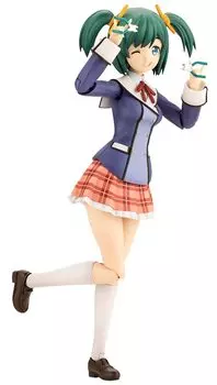 KOTOBUKIYA Sosai Girls Garden Takeko Kotobuki [Зимняя школьная одежда для девочек Wakaba] Высота 155 мм, пластиковая модель в масштабе 110