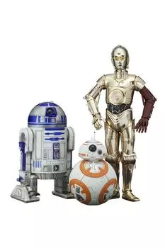 Kotobukiya STAR WARS с масштабной ПВХ-покраской простая сборная фигурка ARTFX+ R2-D2 и C-3PO BB-8 1/10