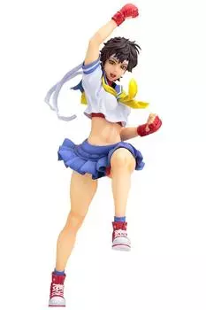 Kotobukiya STREET FIGHTER Bishoujo Sakura масштаб ПВХ окрашенная готовая фигурка 1/7