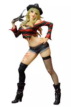 Kotobukiya УЖАС Bishoujo Freddy VS Jason Freddy Krueger Второе издание масштабная ПВХ окрашенная готовая фигурка 1/7 красный