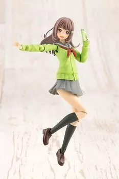 Kotobukiya Yuuki Madoka [Winter Clothes Warbler Color Ver.] With First Car Museum E235 Series Yamanote Line Sosai Girls Garden Wrapping Vehicle