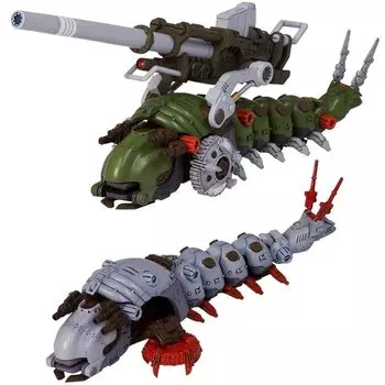 KOTOBUKIYA ZOIDS EMZ-15 Morga & Morga (cannolly unit installed type) Total length approximately 205mm 1/72 scale plastic model