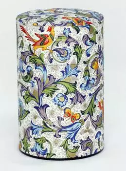 Kotodo Takahashi Seisakusho Tea Caddy Florence Can Long 100g CRT002