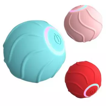 Котята для предотвращения препятствий, прыжки с мячом, автоматический вращающийся мяч, электрические товары для домашних животных синий