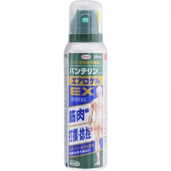 Kowa BANTERIN KOWA AEROGEL EX 120 мл Мази-спрей Мышечные боли, ушибы, растяжения, боли в пояснице, боли в суставах, тендинит (боль в руке/запястье), локоть 1 set