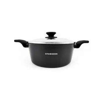 Кованая алюминиевая кастрюля с антипригарным покрытием 28 см Tfi Boheme Kitchencook