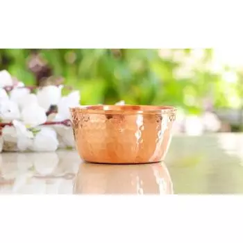 Кованая медная чаша, Сервировочная посуда, Столовая посуда, Ресторан отеля, Коричневый цвет 150ml x 2 медный