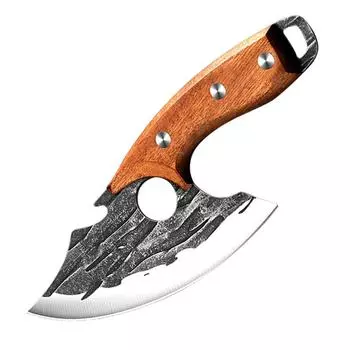 Кованые кухонные ножи Нож для обвалки Нержавеющая сталь Тесак для мяса Нож для рыбы Нож для резки стейка Овощи Нож для фруктов Открывалка для бутылок B