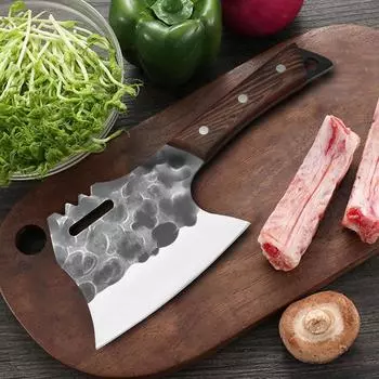 Кованый кухонный нож для разделки мяса из кости, нож для нарезки из нержавеющей стали, острый нож для разделки рыбы и приготовления пищи
