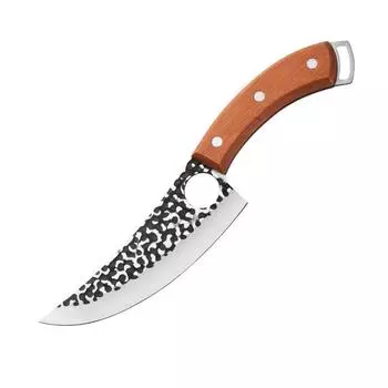 Кованый нож для обвалки, нож мясника из нержавеющей стали, нож для мяса, нож для филе рыбы, профессиональный нож шеф-повара, инструменты для приготовления пищи A with cover