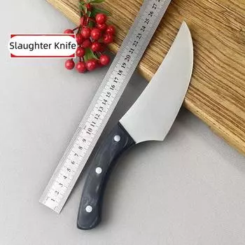Кованый нож для разделки мяса из нержавеющей стали, сербский кухонный нож для мяса, костей, рыбы, фруктов, овощей, нож шеф-повара