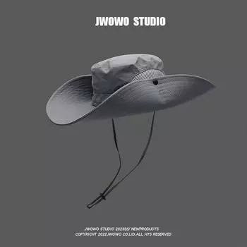 Ковбойская шляпа в стиле вестерн для женщин, летнего кемпинга на открытом воздухе, альпинизма, пешего туризма, шляпа-ручка, новый солнцезащитный козырек и солнцезащитная шляпа для рыбалки one size