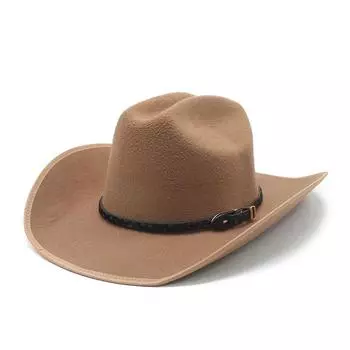 Ковбойская шляпа в стиле вестерн, индивидуальный дизайн, ретро-британская модная шляпа с козырьком M56-58cm серый