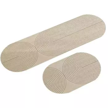 Ковер 1 шт. ванная комната абсорбирующий кухонный нескользящий коврик для пола входная дверь ванная комната мягкая диатомовая грязь украшение дома 40X60CM