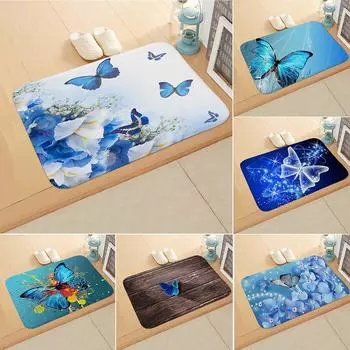 Ковер 40*60 см, противоскользящий, удобный, полиэстер, мягкий на ощупь 2#