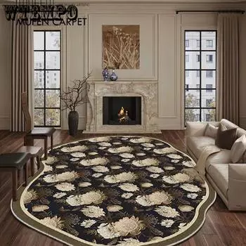 Ковер для гостиной, дивана, коврики, нерегулярные пушистые большие коврики, мягкие нескользящие ковры для декора спальни 80*160cm