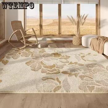 Ковер для гостиной, ковер у кровати в спальне, коврик для дивана и журнального столика премиум-класса Wabi Sabi, толстый нескользящий коврик для пола 80*120cm