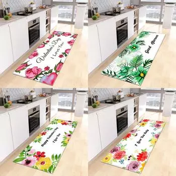 Ковер для гостиной, спальни, балкона, двери ванной комнаты, нескользящий ковер, кухонный коврик, домашний коридор, дверной коврик 50x80cm