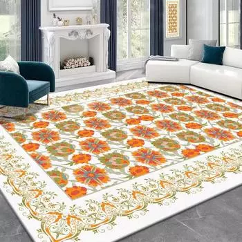 Ковер для гостиной в новом американском стиле, без ухода, плюшевый, толстый, имитация кашемира, диван, ковер, коврик 140*200cm