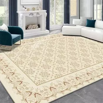 Ковер для гостиной в стиле французского ретро-кремового стиля, светлый, роскошный, улучшенный, спальня, кровать, одеяло, домашний гардероб, диван, стол, коврик 140*200cm
