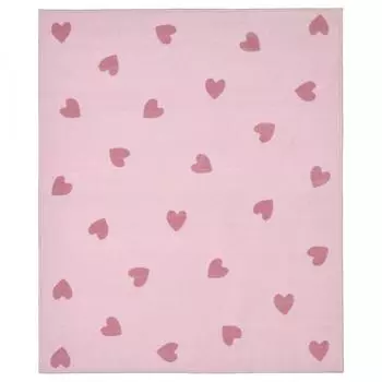 Ковер ИКЕА БАРНДР М розовый 133х160 см