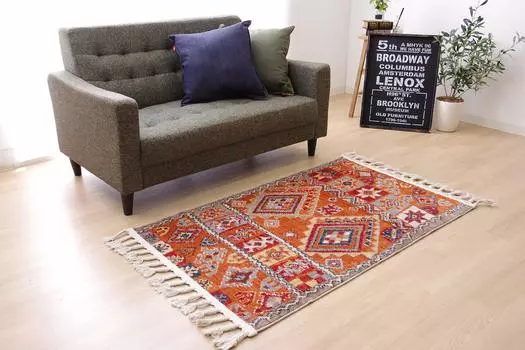 Ковер Ikehiko Corporation, 1 татами, складной, стиль Wilton Handwoven, Efes, размер 80 x 127 см, прибл.. #9622029