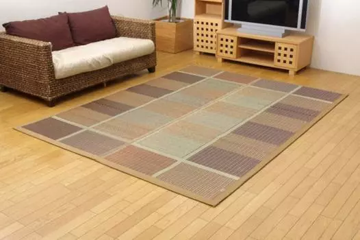 Ковер Ikehiko Igusa Rug FUBUKI 261 x 352 см Edoma 6 Tatami Brown Сделано в Японии Приблизительно. #4112106