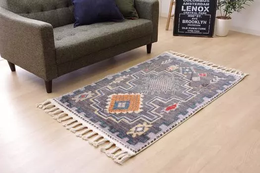 Ковер Ikehiko Rug Urfa 1 татами Wilton Handwoven Style Складной Urfa 80 x 127 см приблизительно. #9621929