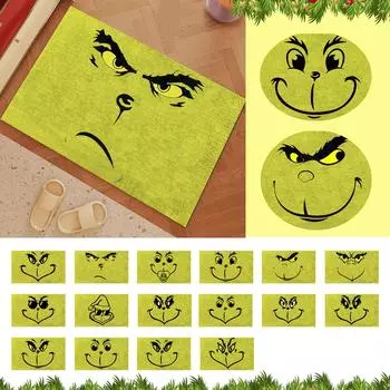 Ковер из микрофибры с пуговицами, утолщенный впитывающий коврик для ванной комнаты, нескользящий коврик для ног на дверь ванной комнаты One Size