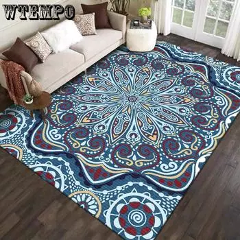 Ковер Роскошное украшение для спальни, большие коврики, боковые коврики для дивана, мягкие пушистые напольные коврики для гостиной 80*120cm