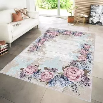 Ковер Rovigo Home Washable с принтом RVG1120