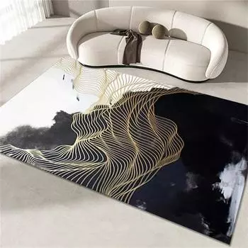 Ковер с рисунком масляной живописи, розовый фланелевый, у кровати в спальне, 180*280 см, большой площади, ковер в стиле ретро, декоративный ковер для кухни, нескользящие коврики для пола 30x50cm-12x20in